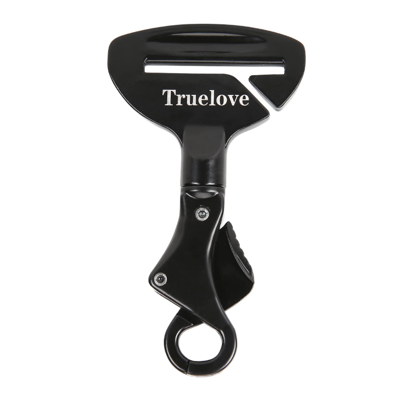 TOPSOSO Truelove buckle lock clip secures your dog for safer car travel.