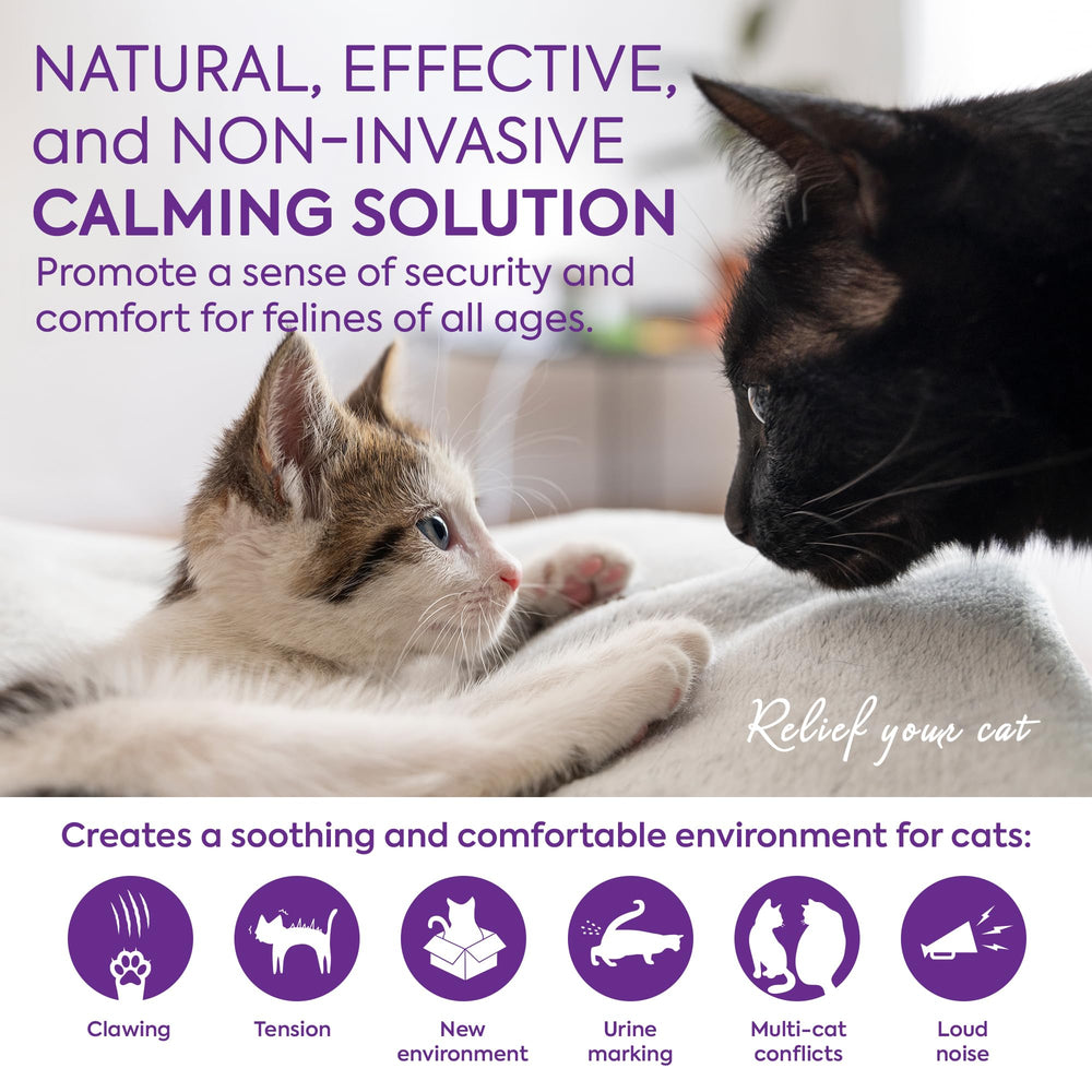 TopSum Cat Pheromones Diffuser plug-in setup for easy daily use and rapid calming.
