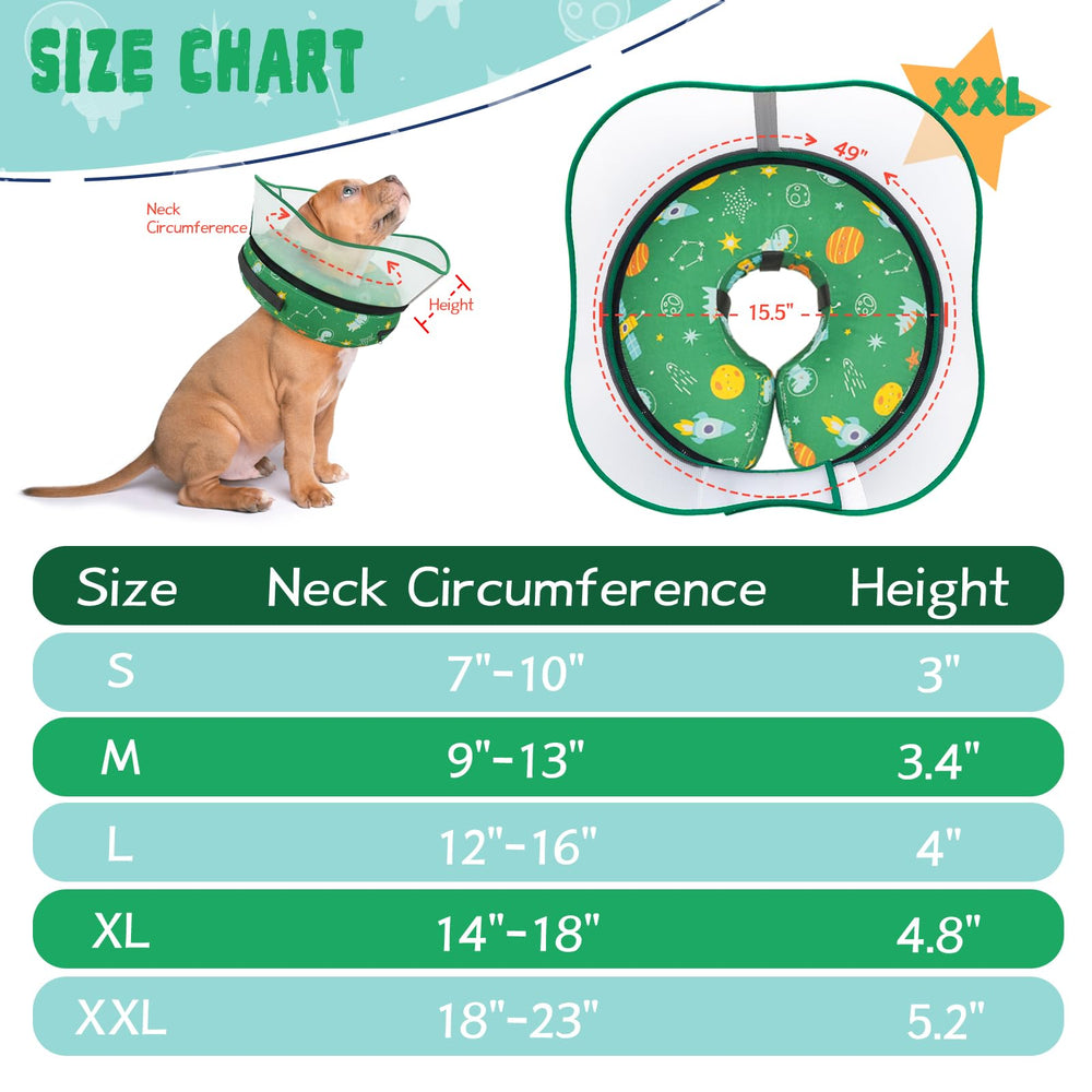 Toptakeit adjustable neck with hook-and-loop opening ensures a snug, secure fit.