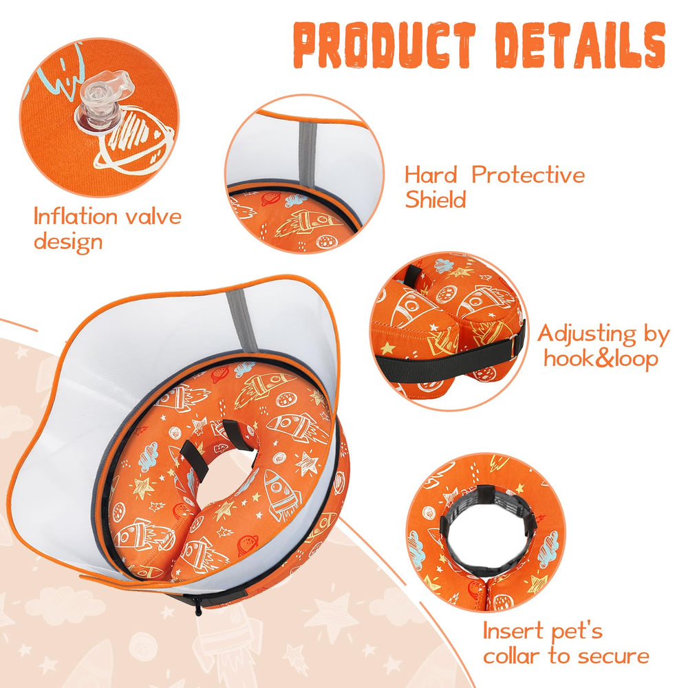 Toptakeit breathable design aids comfortable recovery without restricting vision