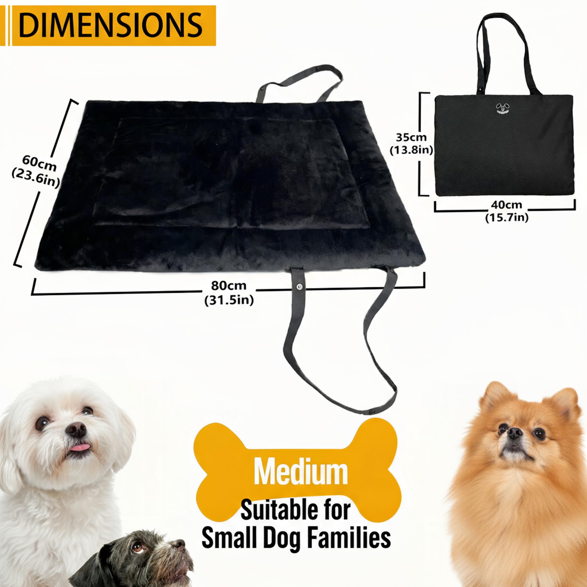 Topyangs machine-washable mat simplifies cleanup after adventures.