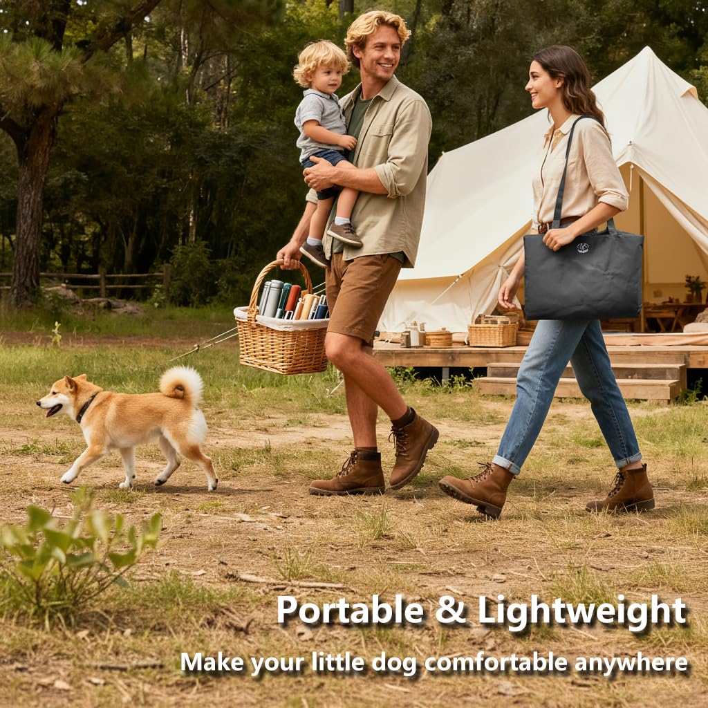 Topyangs waterproof pet mat-warm-flannel-250g layer adds cozy comfort outdoors.