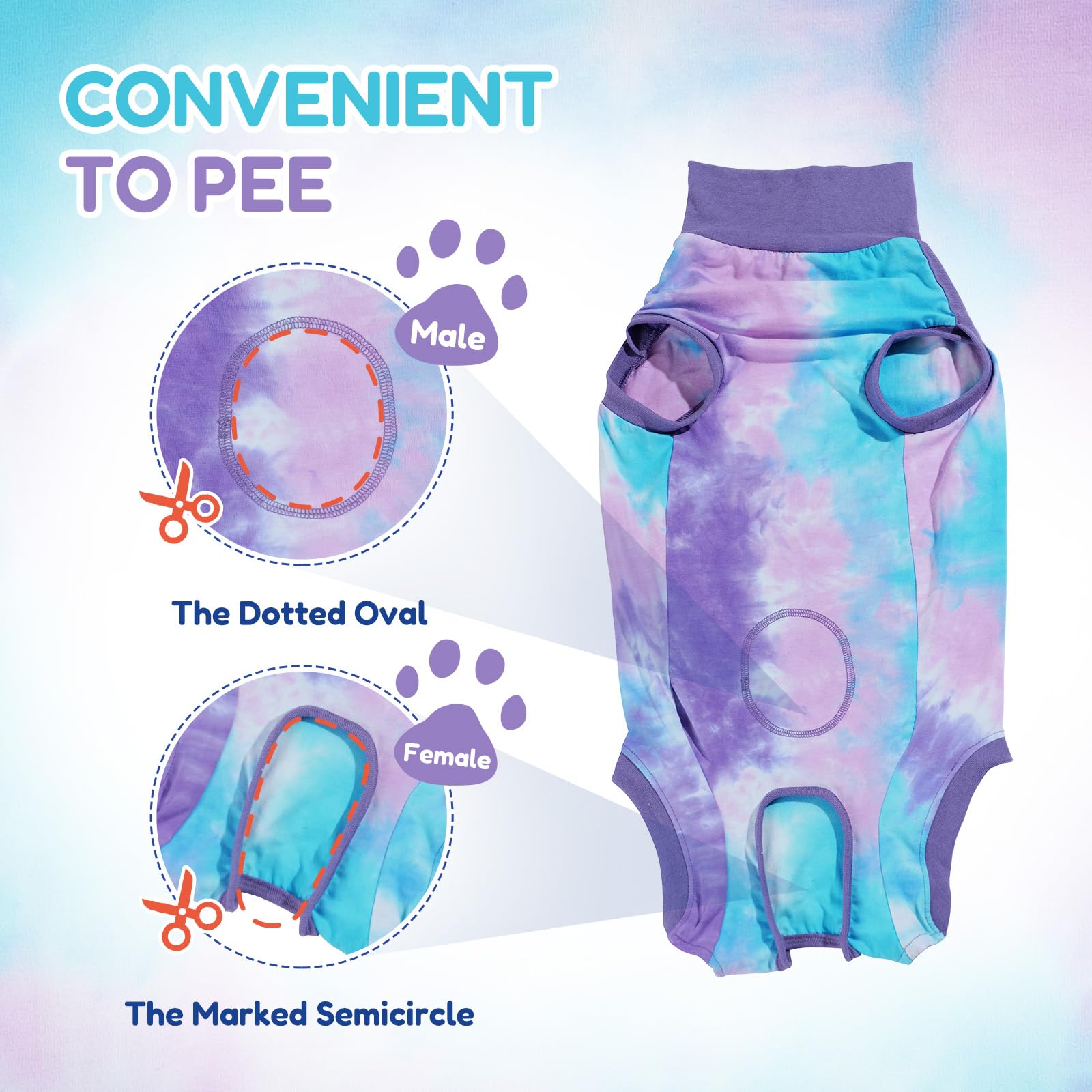 TORJOY recovery suit back-velcro adjustment showcases easy fitting and wound coverage.