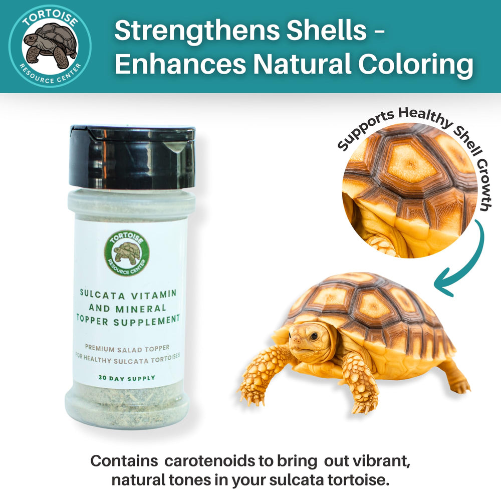 Tortoise Resource Center nutrients boosting immunity in baby sulcatas.