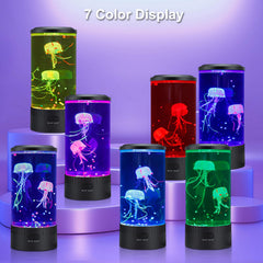 TOUBIK Jellyfish Lamp color modes offer seven ambiance options