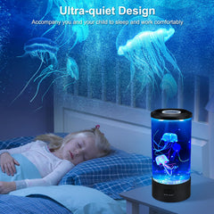 TOUBIK Jellyfish Lamp large water tank supports a calm deep sea ambiance