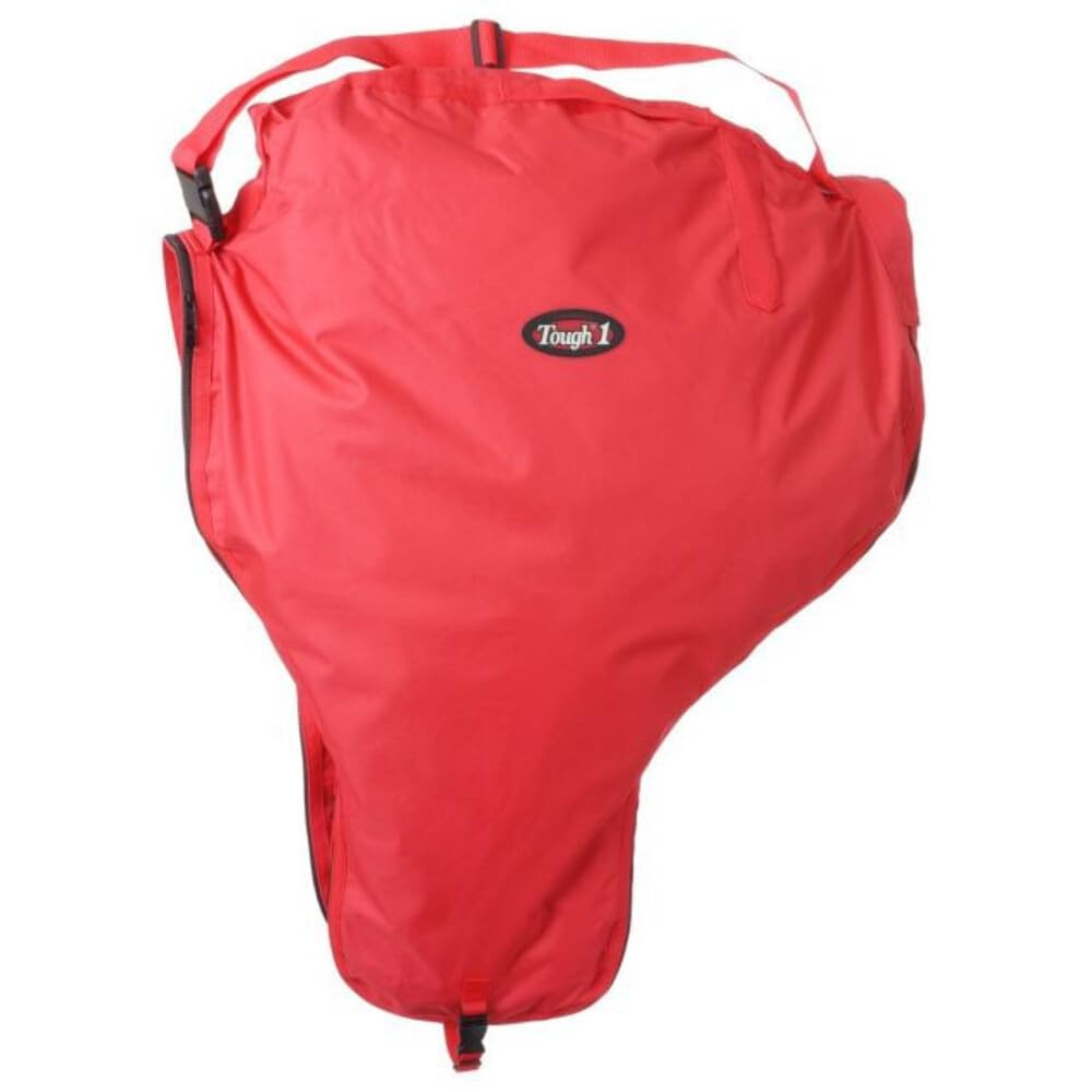 Tough-1 saddle carrier color options offer customizable barn gear style.