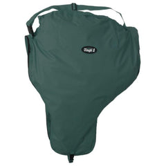 Tough-1 saddle carrier side view shows rugged nylon for reliable transport.