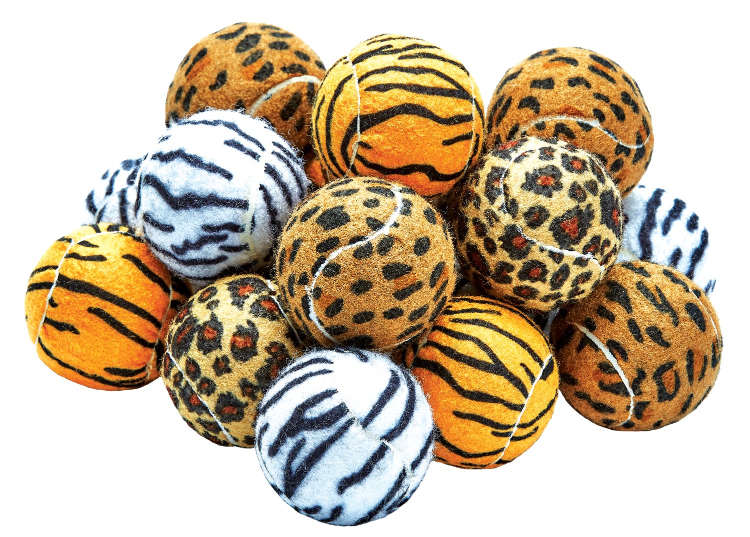 Tourna 18-pack squeaker-bag demonstrates convenient storage and quick grab-and-go games.