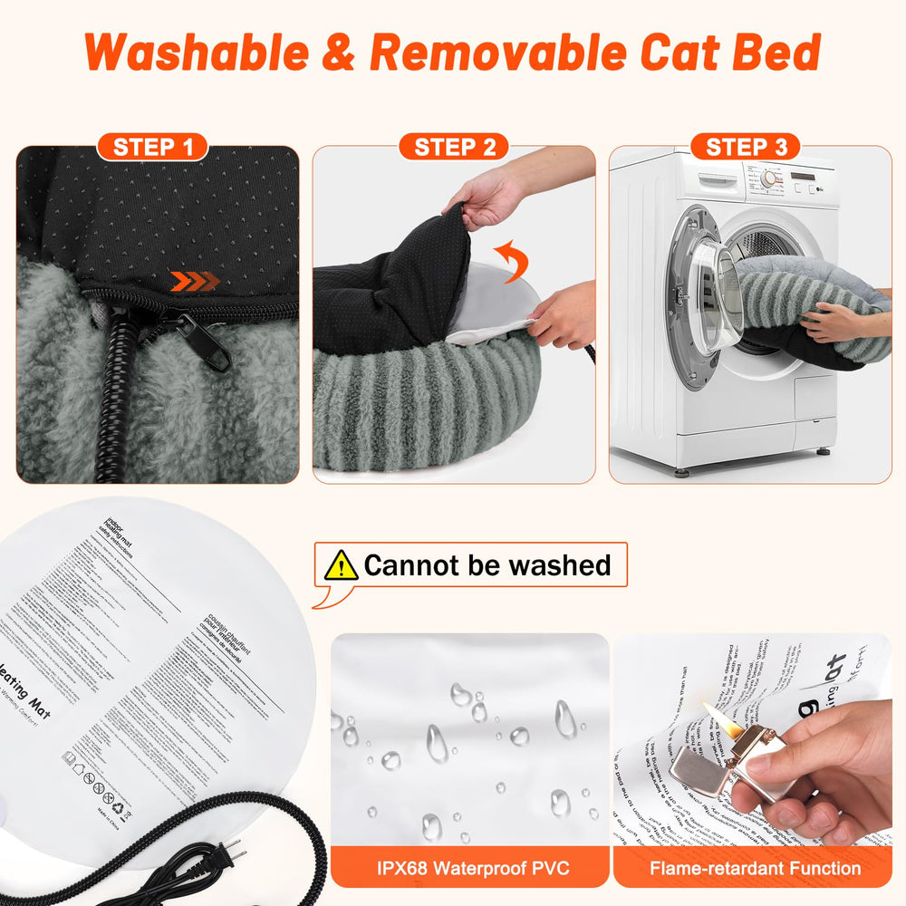 Tovve bed cover is machine washable for hassle-free cleaning