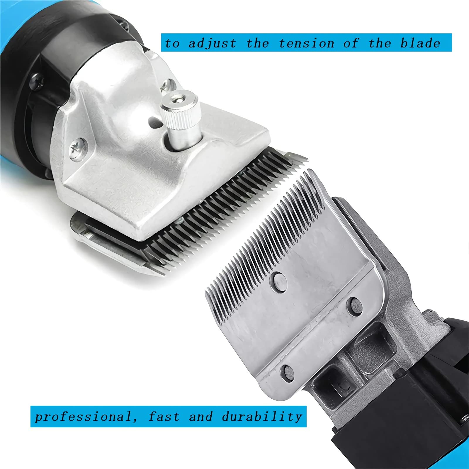 Towiac horse clippers 6-speed dial for precise trimming control