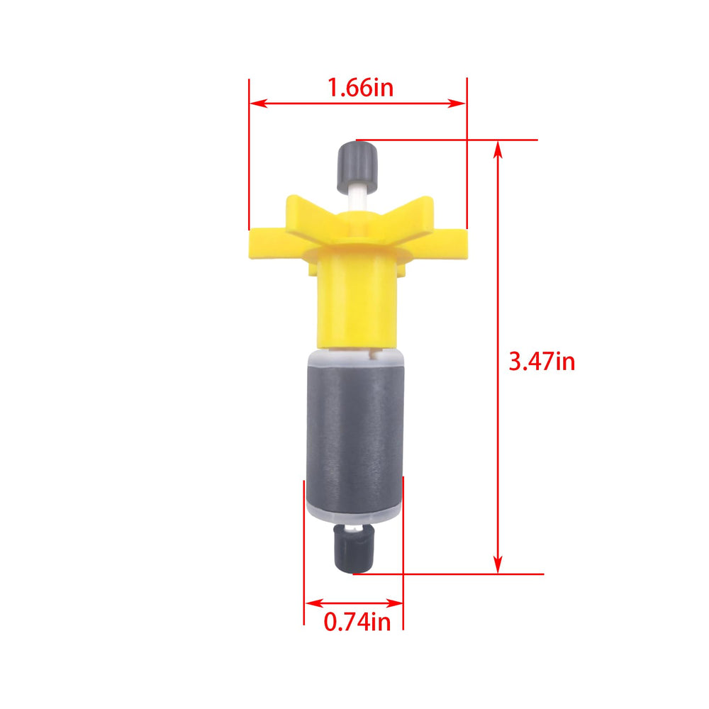 TOYOCC filter impeller cylinder outer barrel close-up for stable water flow