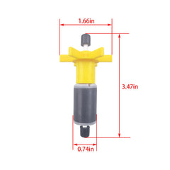 TOYOCC filter impeller cylinder outer barrel close-up for stable water flow