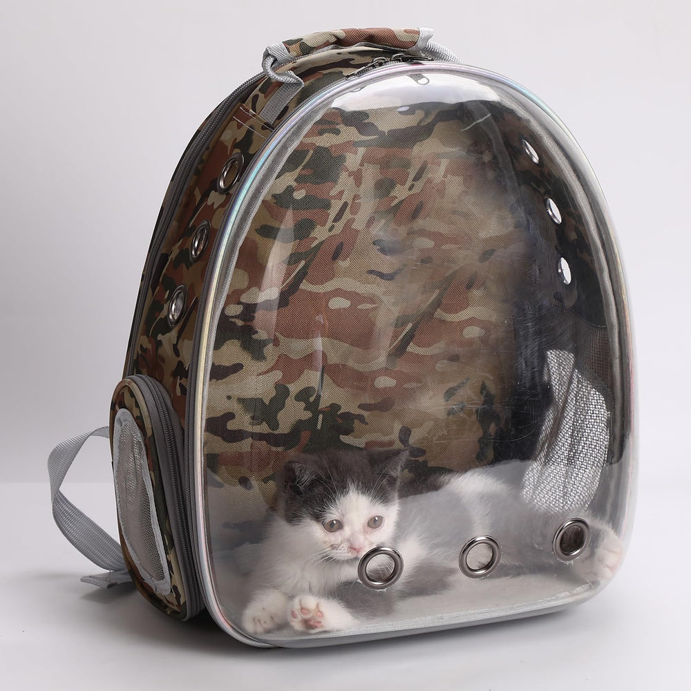 TOYSINTHEBOX Cat Backpack Carrier ergonomic straps reduce shoulder strain during hikes
