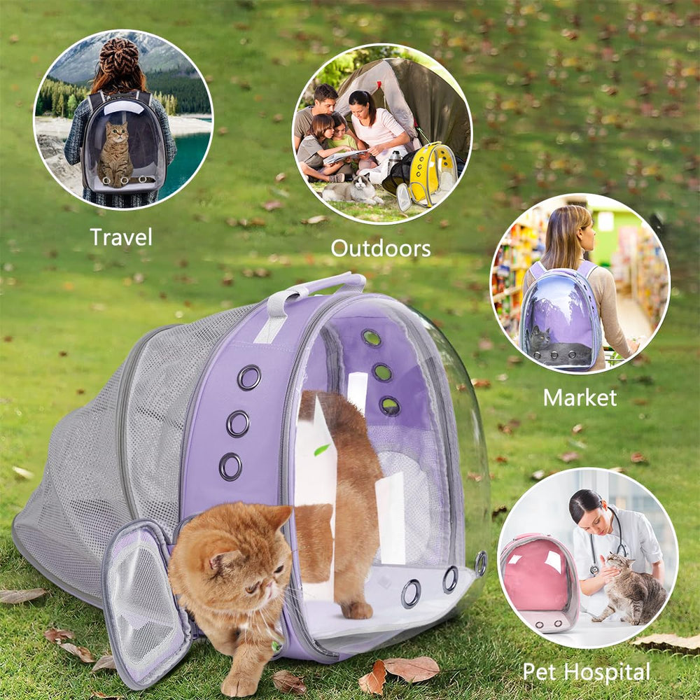 TOYSINTHEBOX cat backpack ergonomic shoulder straps reduce fatigue on long hikes