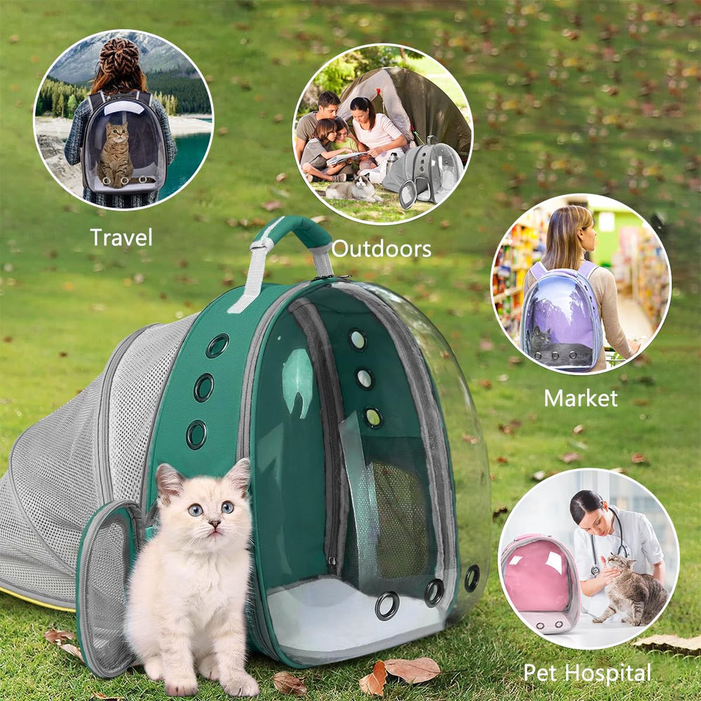 TOYSINTHEBOX Cat Backpack Carrier ergonomic straps reduce shoulder strain during hikes.