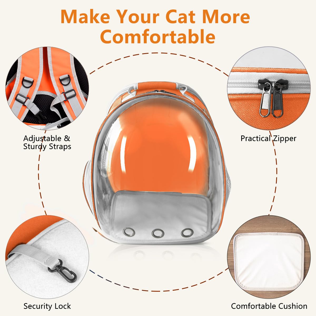 TOYSINTHEBOX expanded interior space lets a medium cat move comfortably