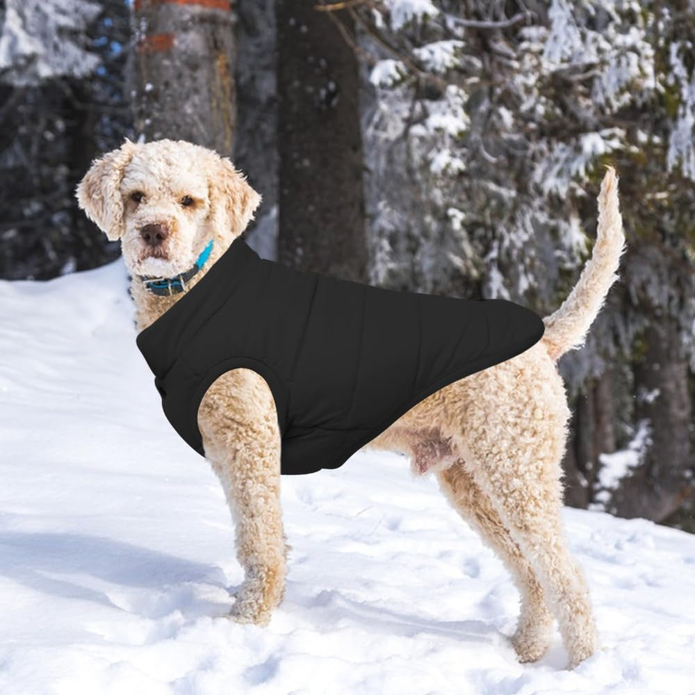 TQFlow coat size chart with dog ready aids accurate fit