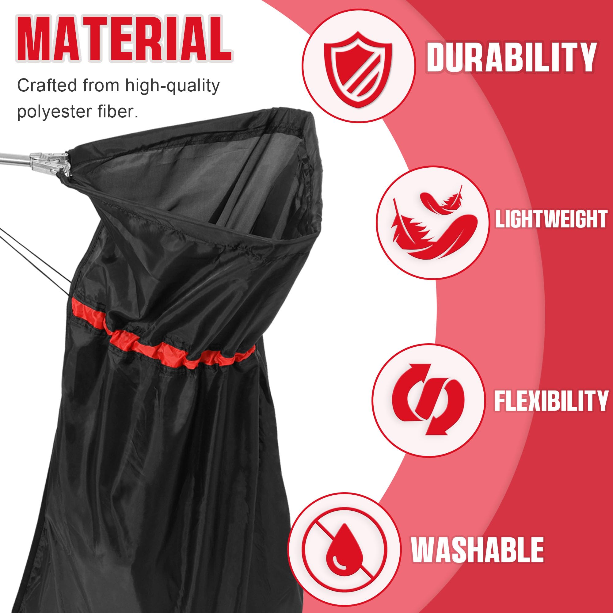 Trakem compact design stores easily between outings for quick deployment