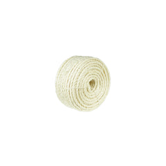 Treasborn cuerda sisal blanca 1/4 de pulgada para poste de gato, reemplazo duradero.