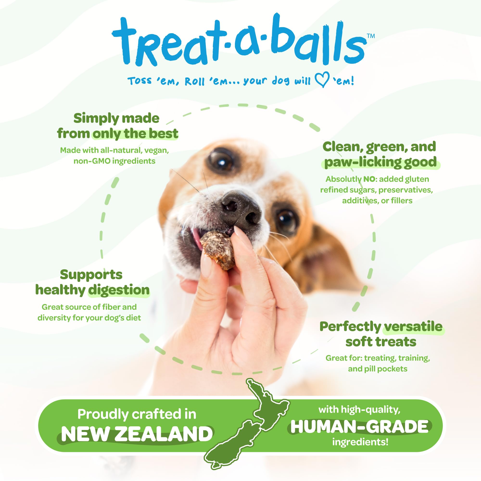 TREAT-A-BALLS assembly-line view hints reliable bulk supply for homes