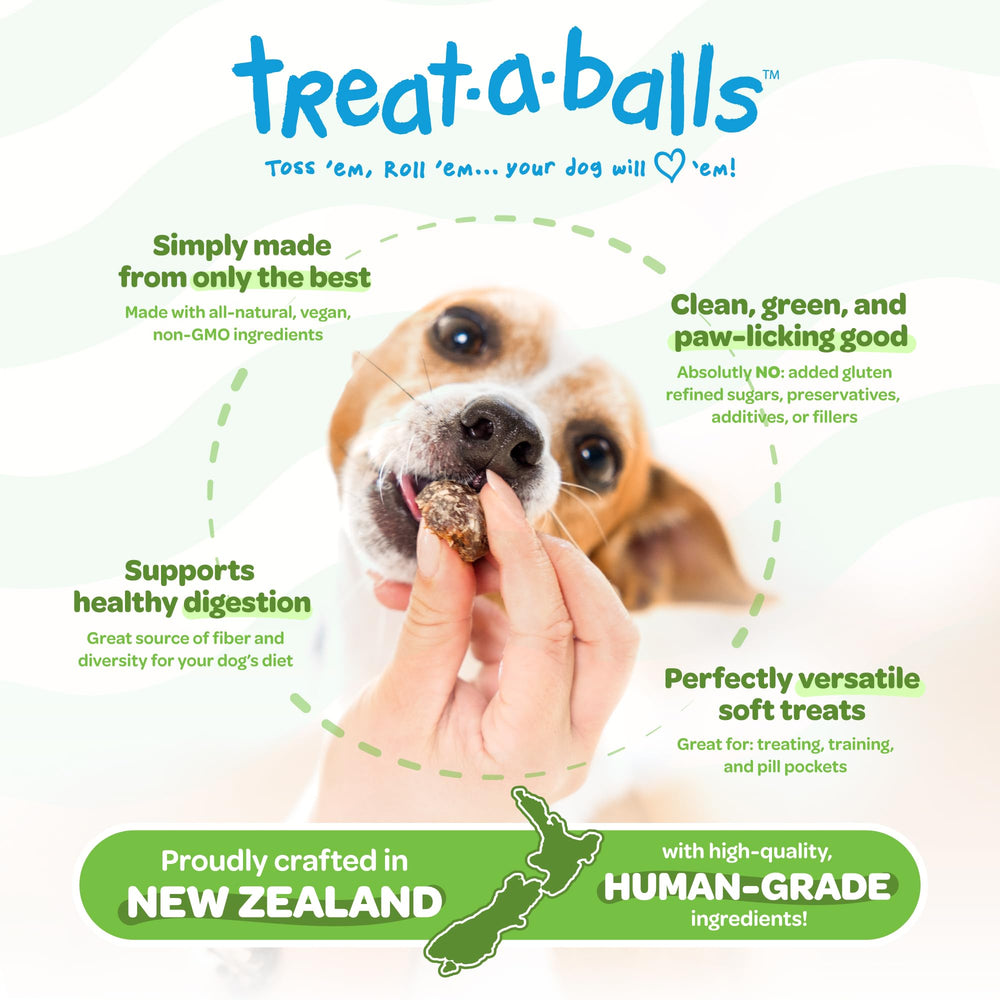 TREAT-A-BALLS assembly-line view hints reliable bulk supply for homes