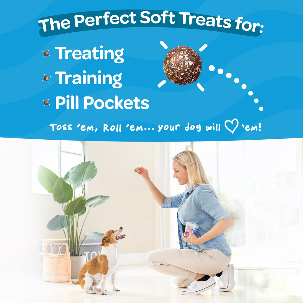 TREAT-A-BALLS ingredients label highlights natural, clean formulation and NZ origin