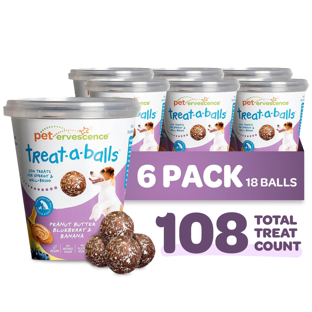 TREAT-A-BALLS peanut butter flavor treats in a jar ideal for training rewards