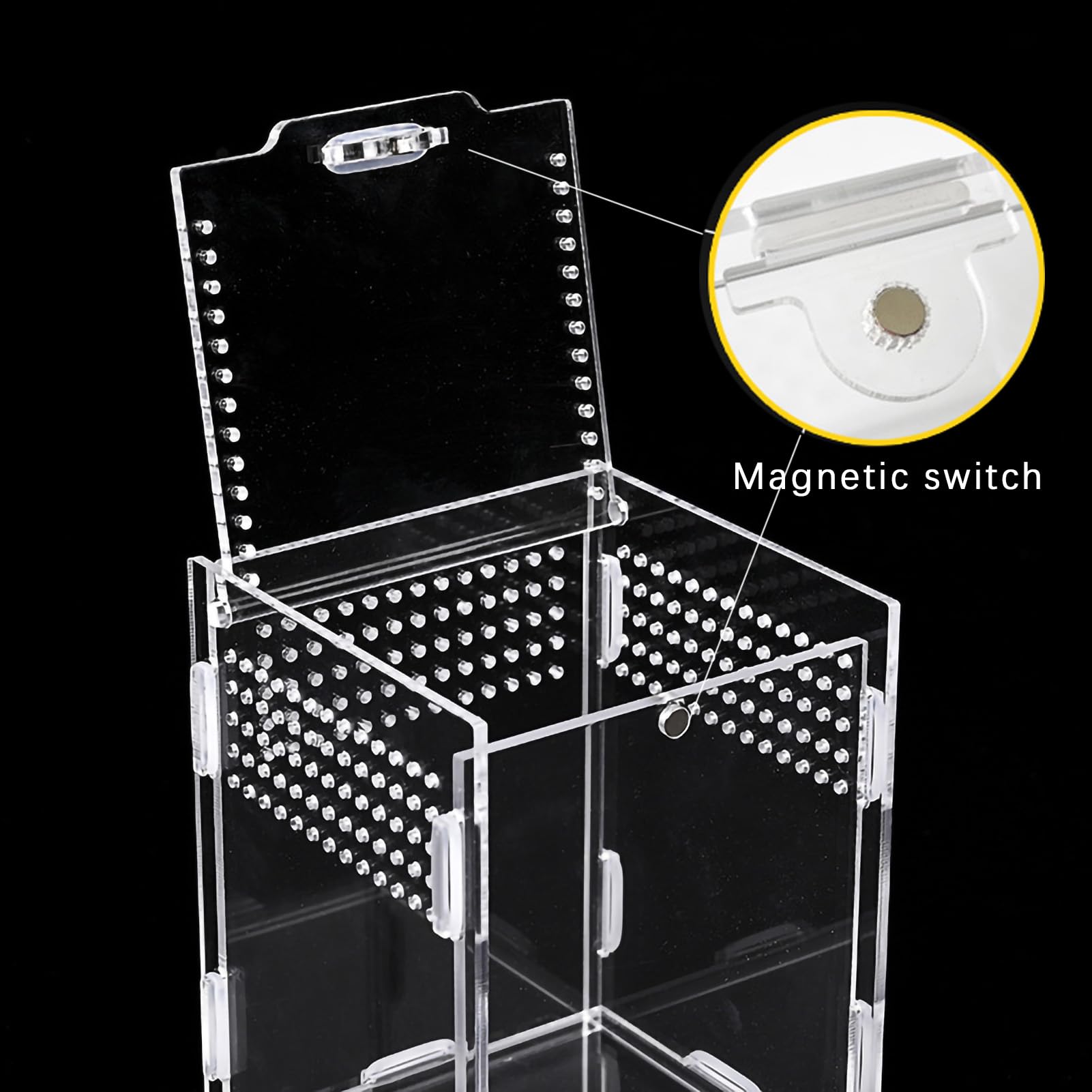 TREELF micro habitat terrarium packaging dimensions help space planning