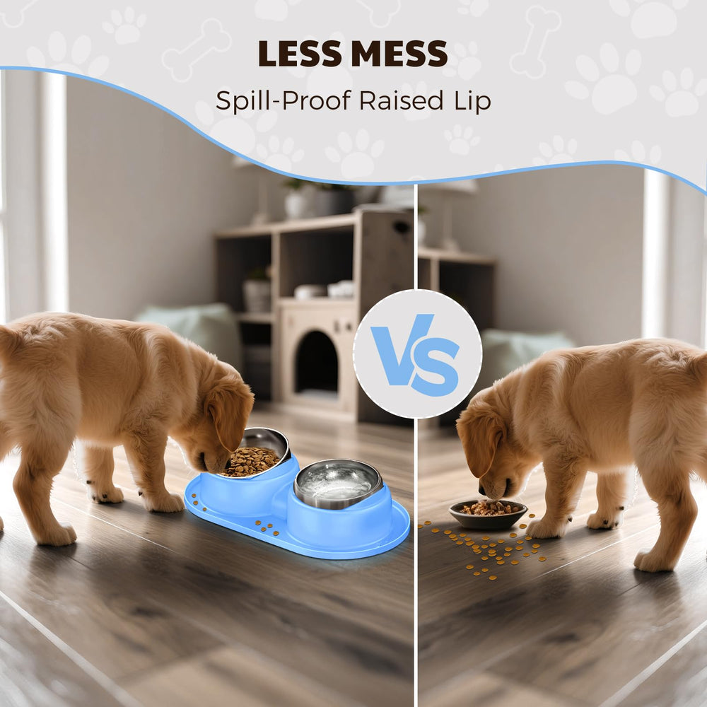 Trekora non slip base keeps bowls steady during enthusiastic eating