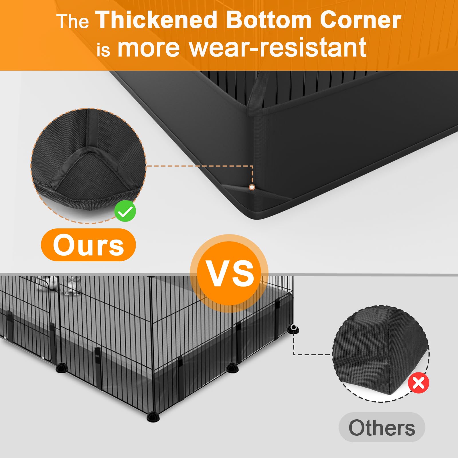 Tresbro Cage Liner is easy to clean, washable, and machine-safe for quick maintenance.