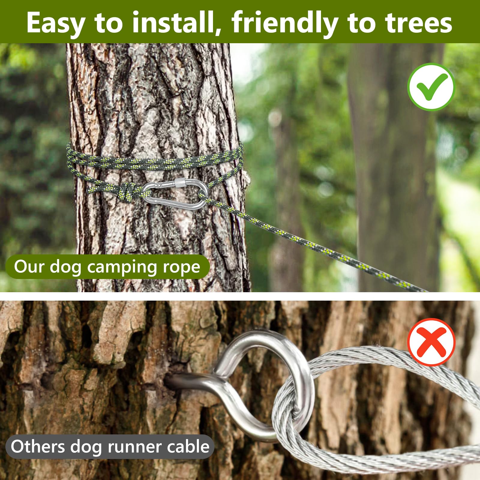 Tresbro reflective rope highlights night visibility for safer strolls.