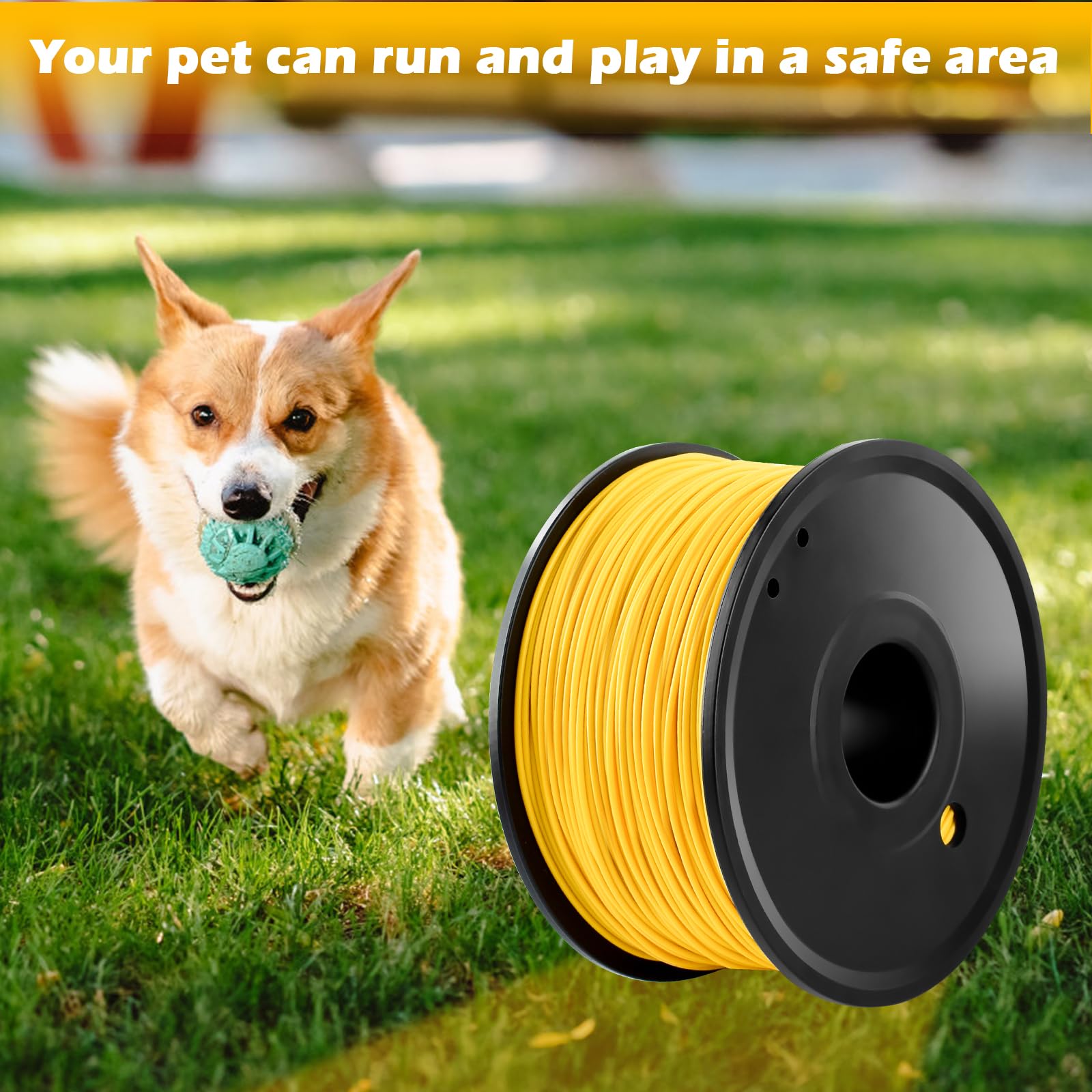 TRESSON 22-gauge copper wire durable for long-term fencing.