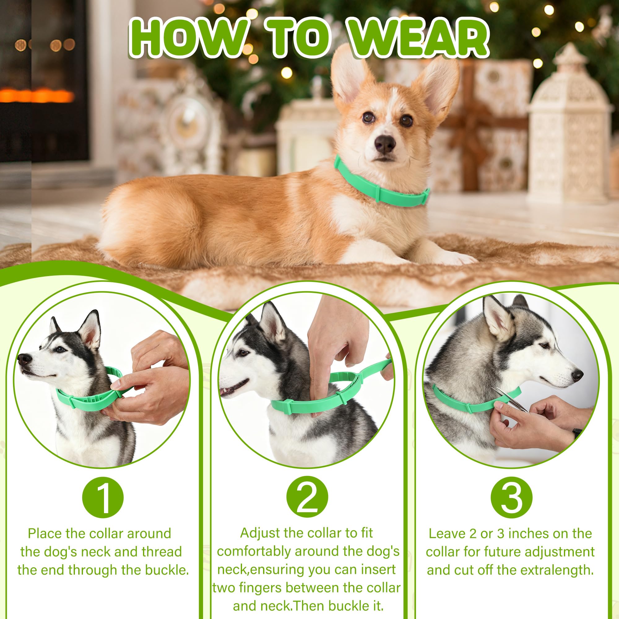 Trihood easy-attach collar for quick, stress-free wearing.