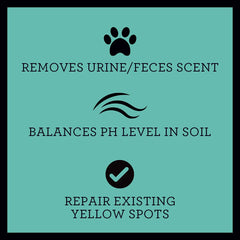 TriNova deodorizer pour shows easy application for quick odor control.