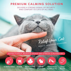 TriOak cat pheromones diffuser 2-pack mint box demonstrates value and simple setup for calmer homes