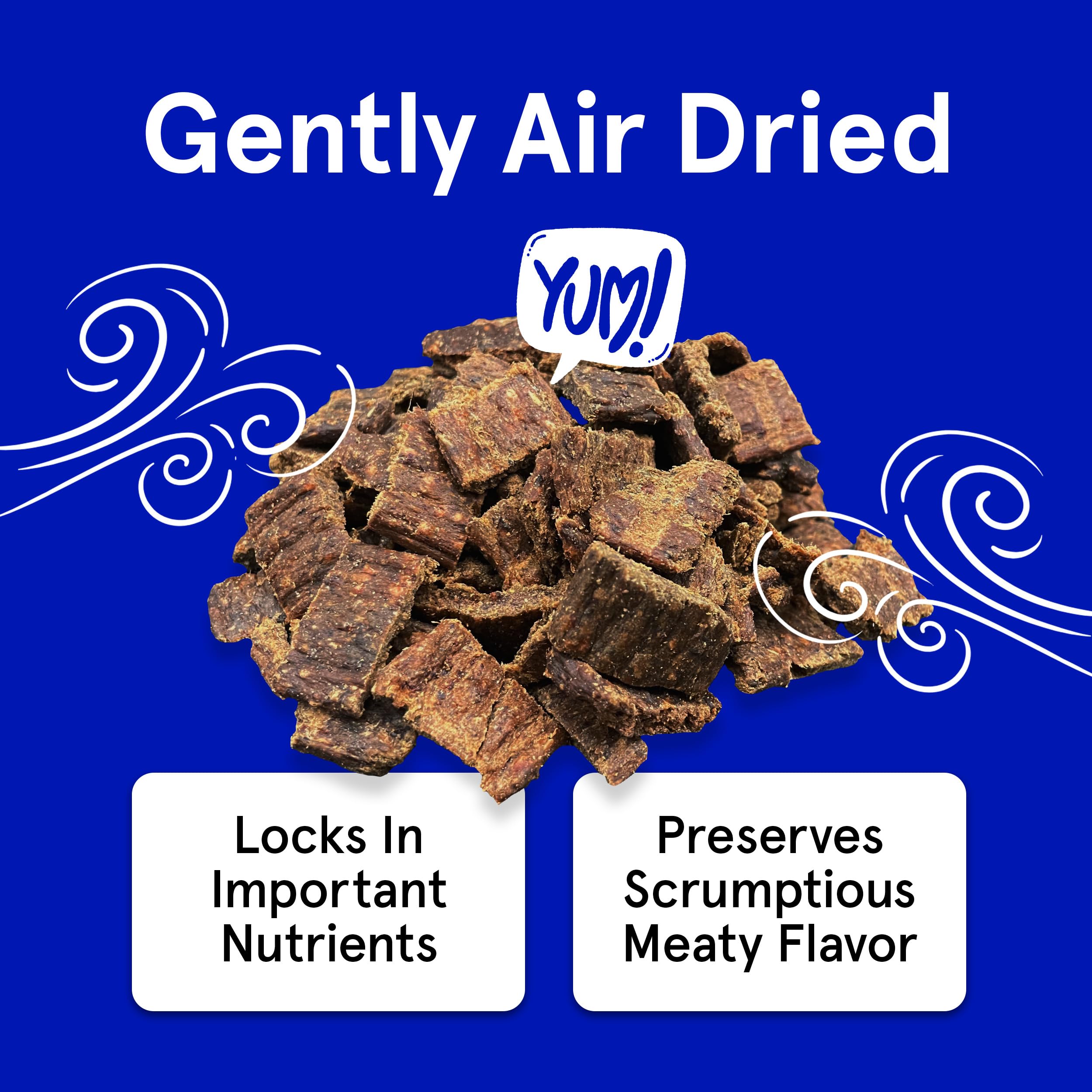 TRMC Free-range grass-fed lamb highlights ethically sourced protein for active dogs.