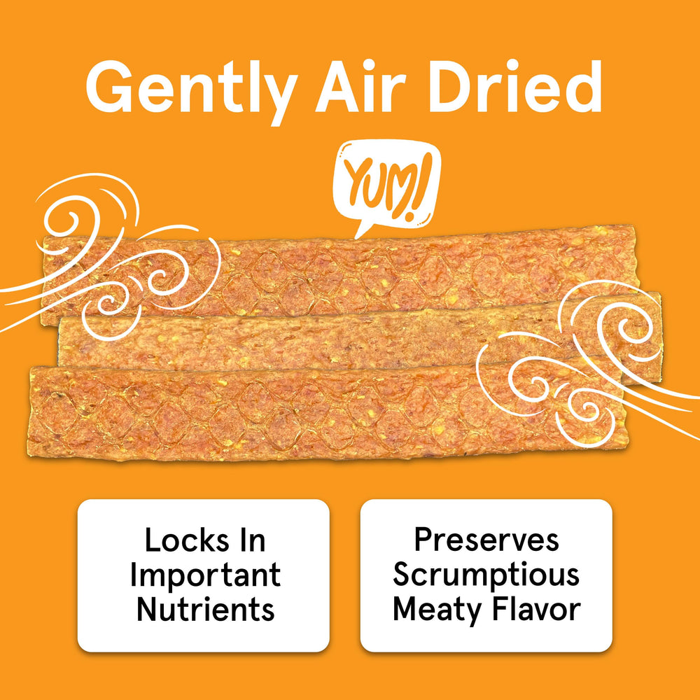 TRMC eight 7-inch strips—convenient per-pack portions for quick rewards during walks or training.
