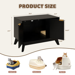 TROJM enclosure side profile demonstrates space-saving cabinet with dual purpose use.