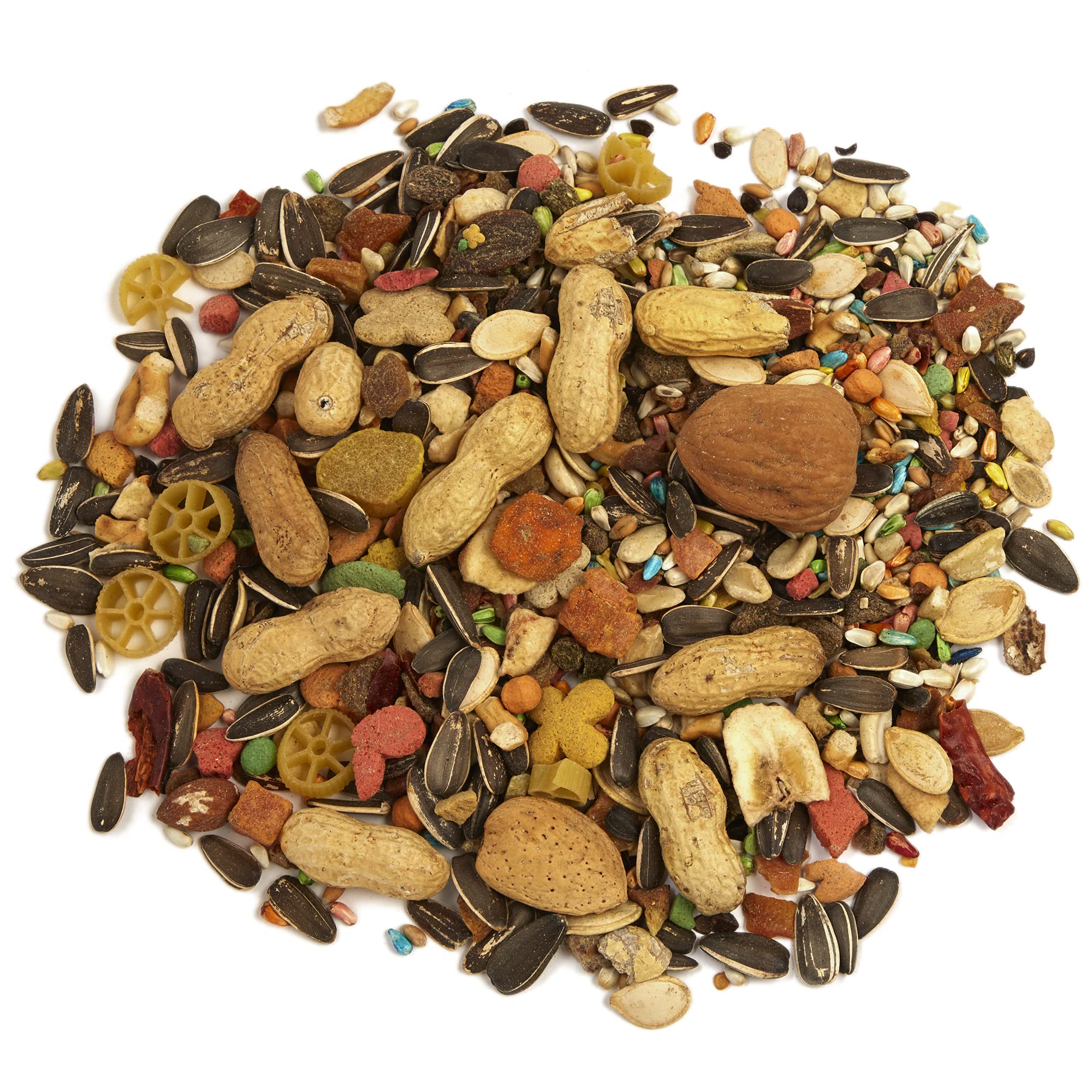 Tropical Carnival Vitamin-Nutrient Fortified Diet packaging emphasizes freshness and daily support.