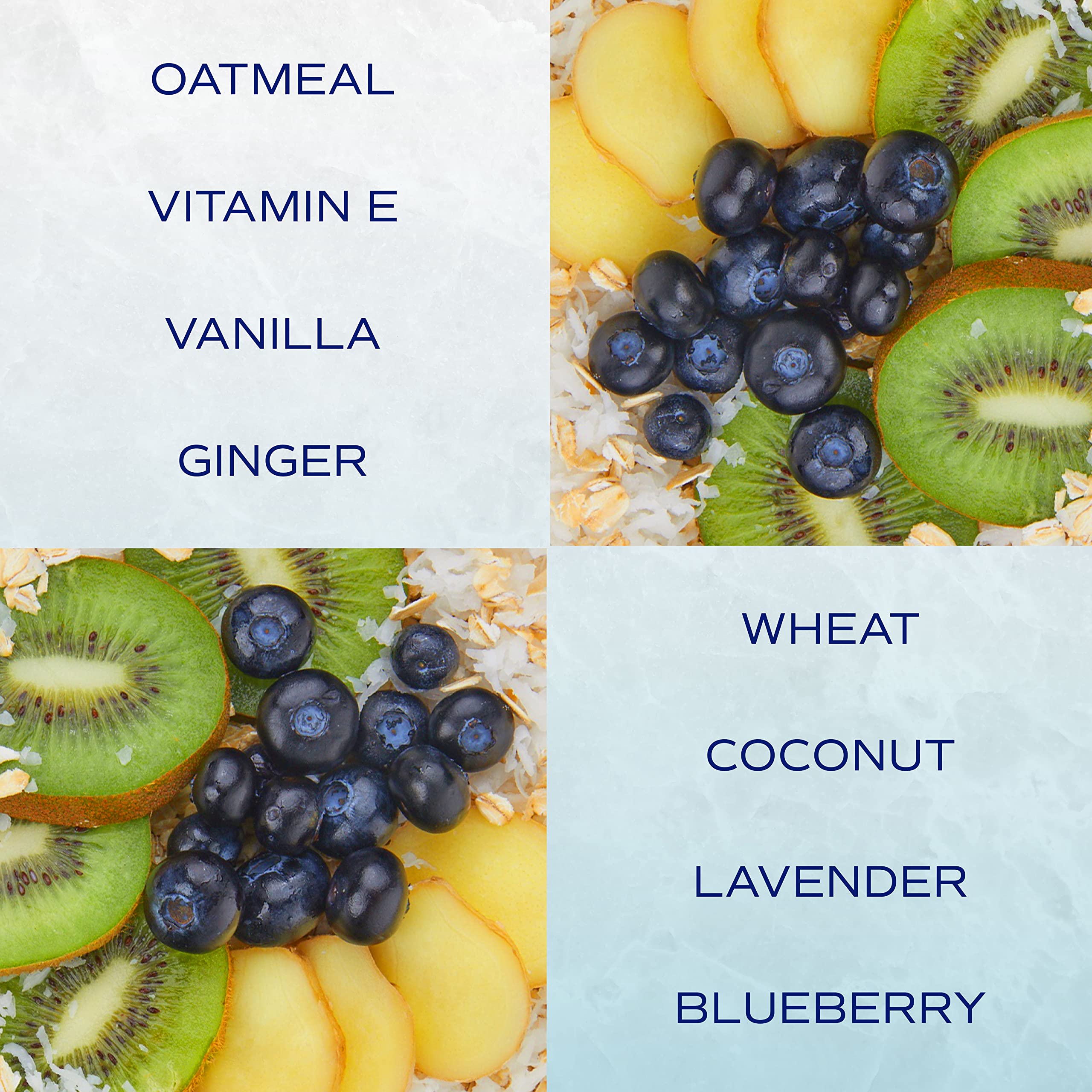 TropiClean blueberry vanilla scent in fur during wash