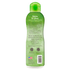 TropiClean champú cítrico para perro, limpieza profunda de pelaje y suciedad.