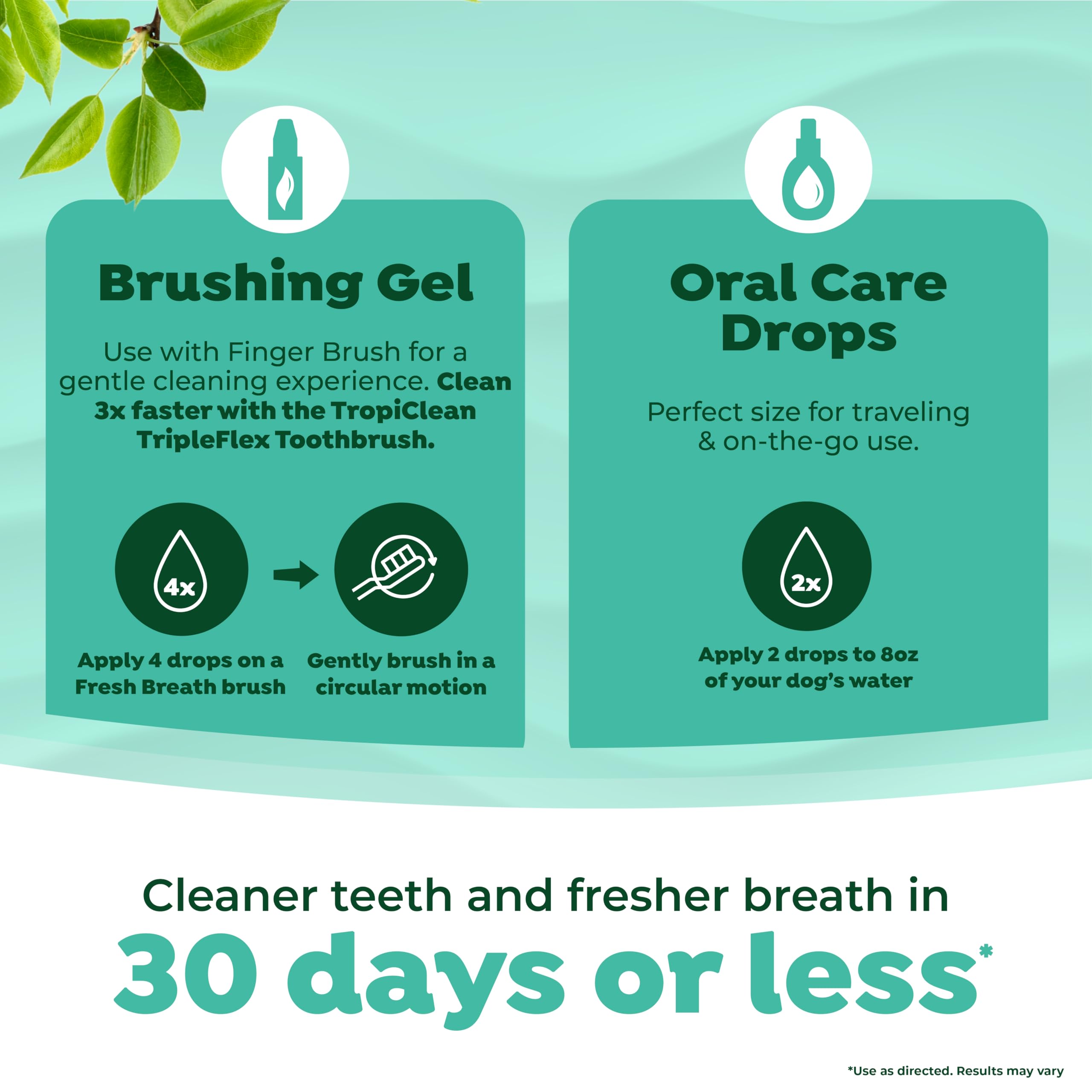TropiClean Fresh Breath Spray for on-the-go breath refreshment with the kit.
