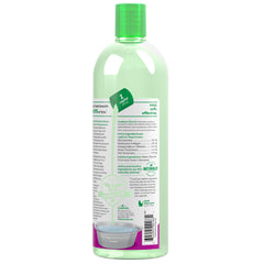 TropiClean Fresh Breath Water Additive label close-up with VOHC recognition