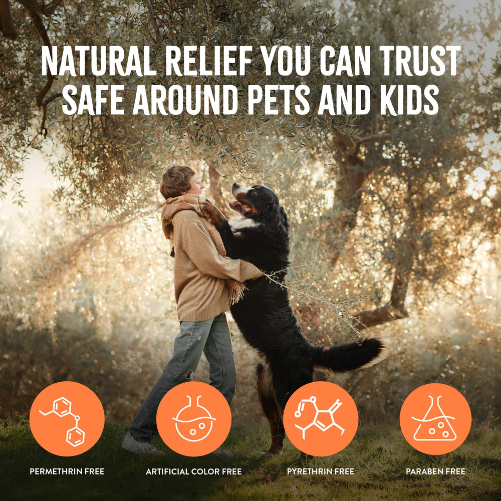 TropiClean made-in-usa label shows trusted manufacturing origin.