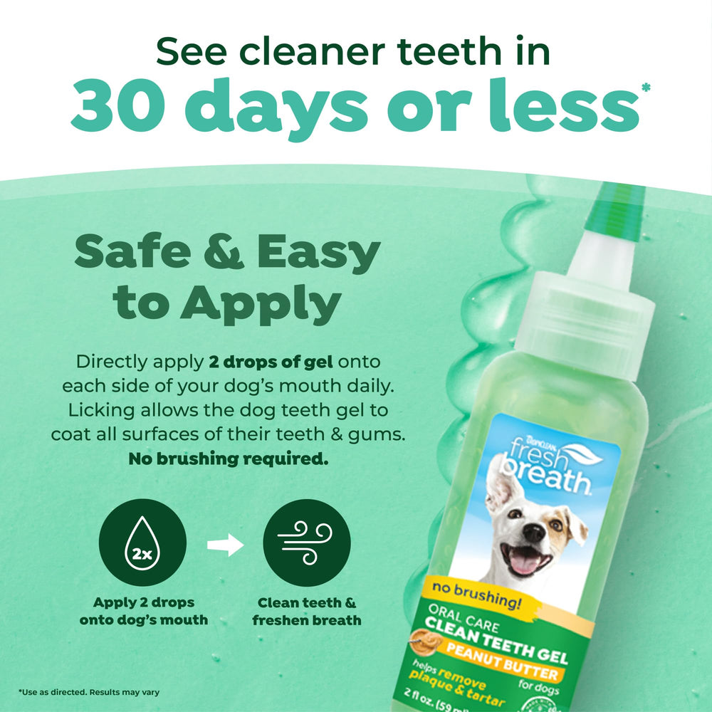 Tubo de gel suave para perros con sabor mantequilla de maní