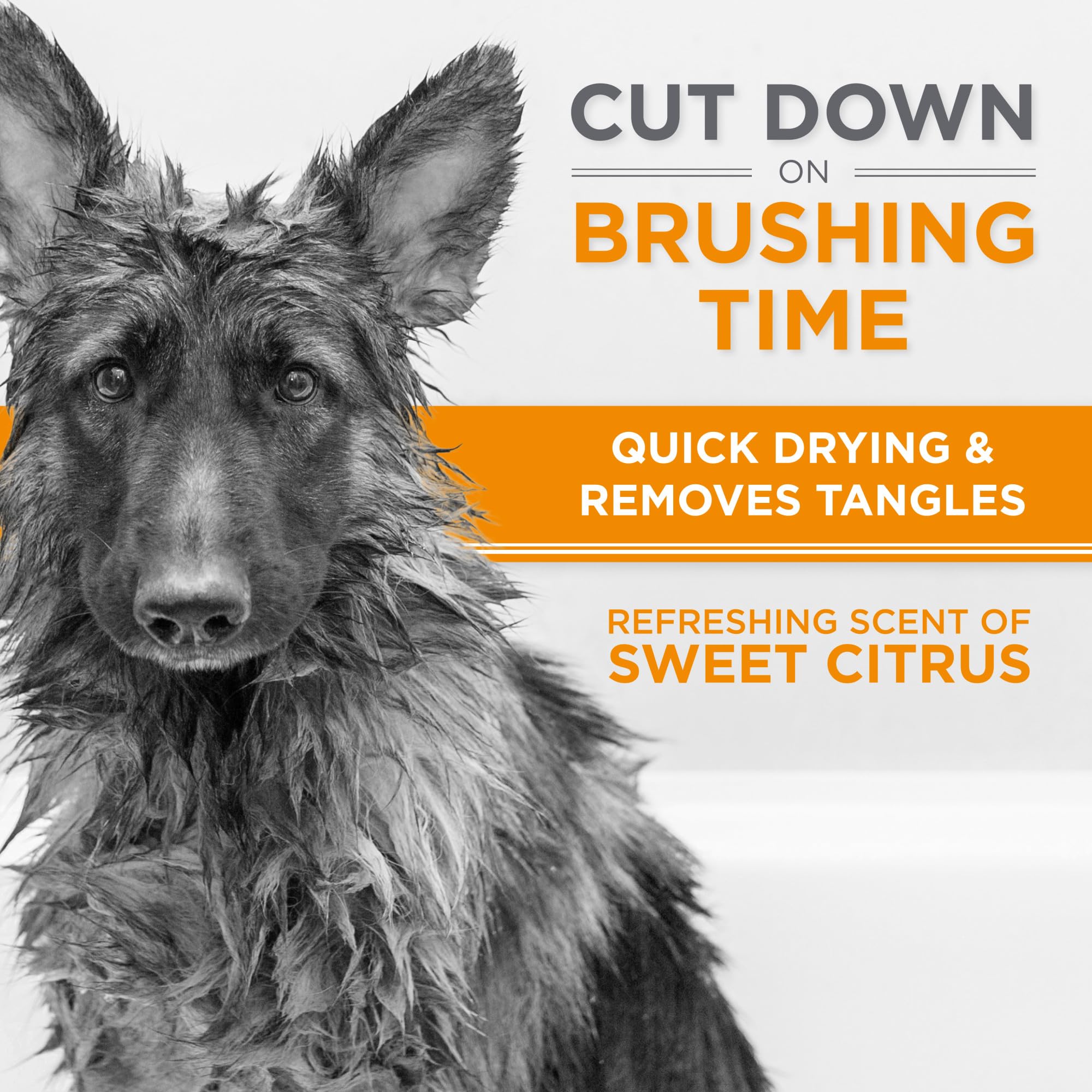 TropiClean Perfect Fur soothing suds on coat during bath support comfortable sessions