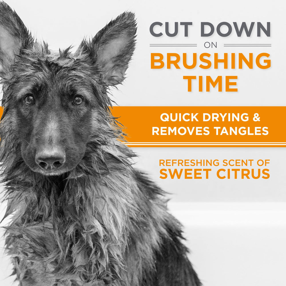 TropiClean Perfect Fur soothing suds on coat during bath support comfortable sessions
