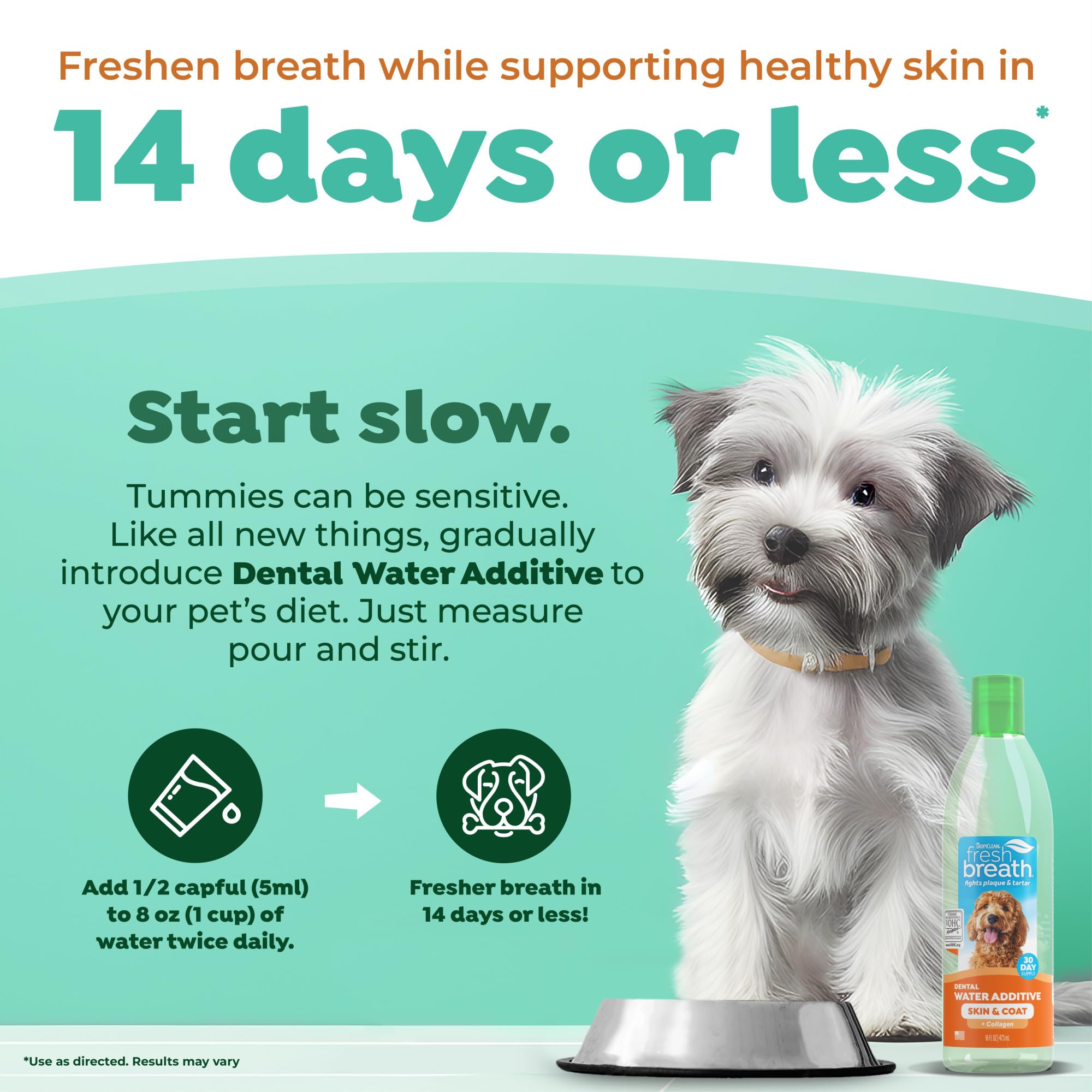 TropiClean VOHC-accepted label signals verified oral health support