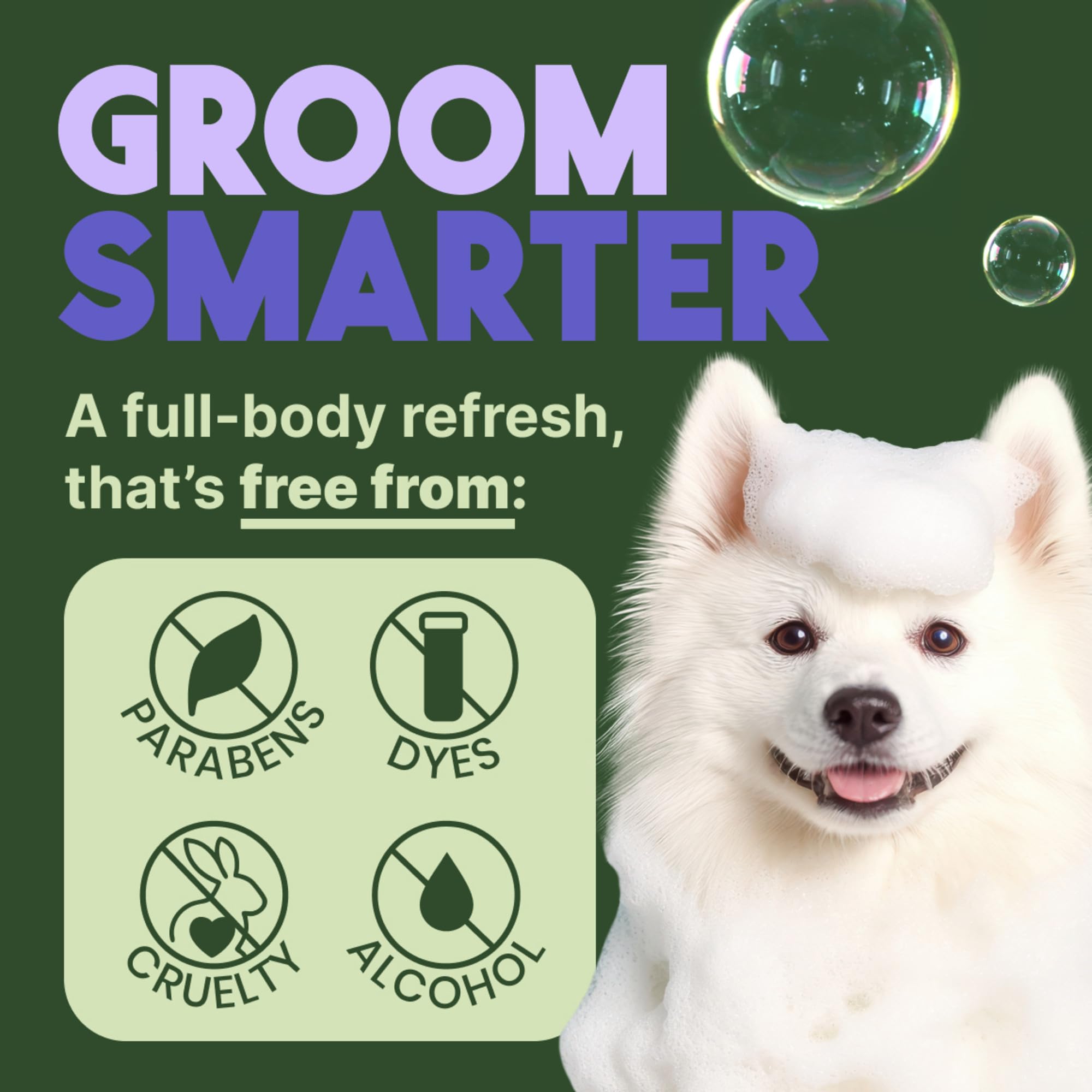 TropiClean Whitening Dog Shampoo puppy-safe label signals gentle formula for young dogs
